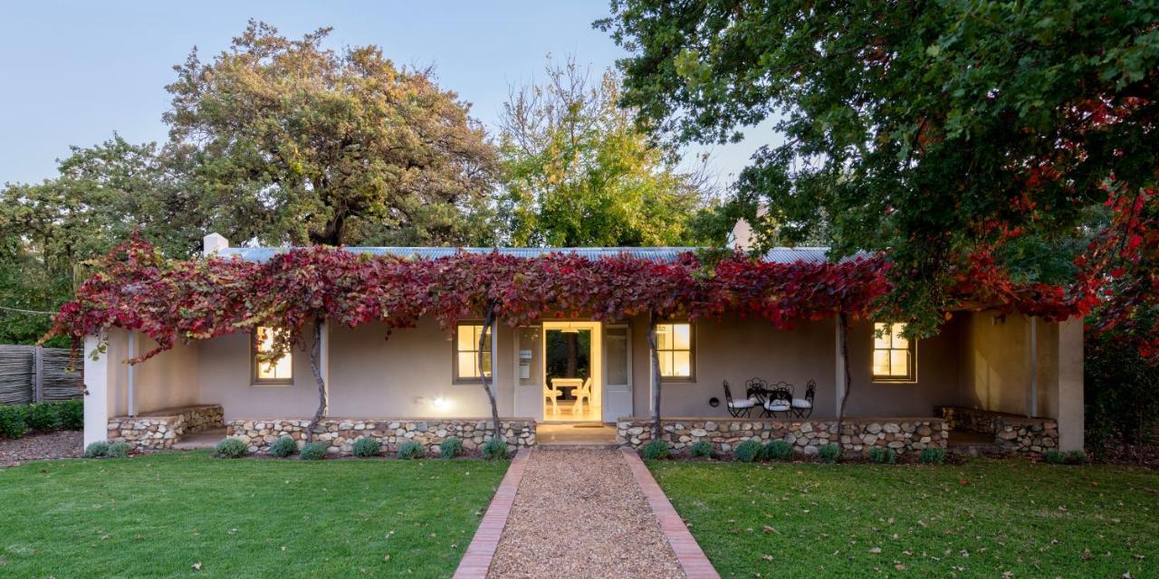 La Chataigne Wines & Guest Cottages Franschhoek Dış mekan fotoğraf