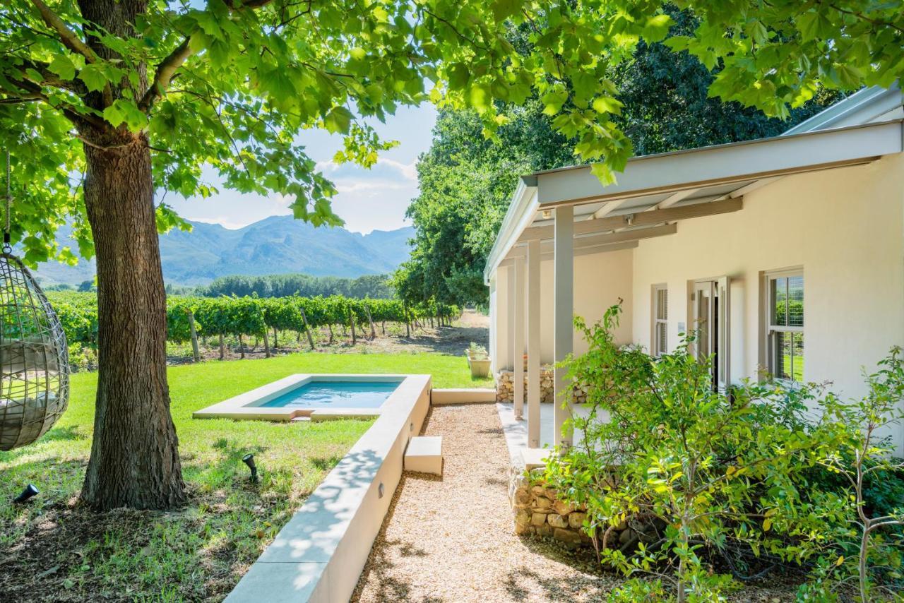 La Chataigne Wines & Guest Cottages Franschhoek Dış mekan fotoğraf